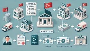افتتاح حساب بانکی در ترکیه