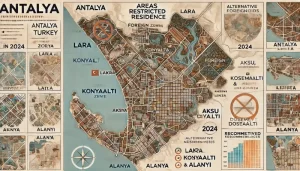 مناطق ممنوعه اقامت در آنتالیا 2024