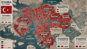 مناطق ممنوعه برای اخذ اقامت در استانبول