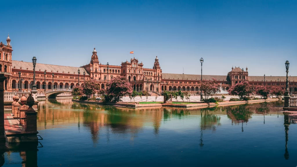 beautiful view plaza de espana seville spain 181624 46598 1